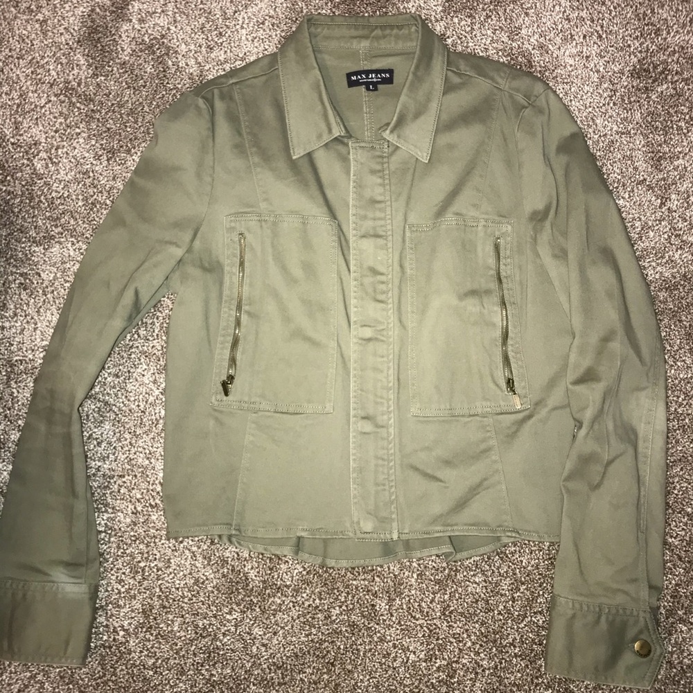Max Jeans Green Jacket